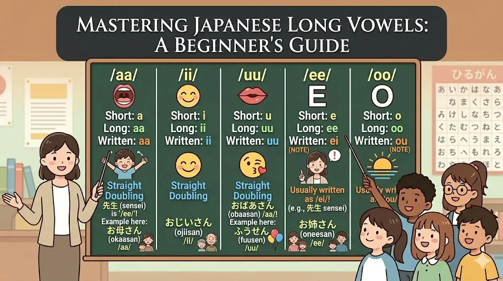 Japanese Long Vowels – What They Are and Why They Matter