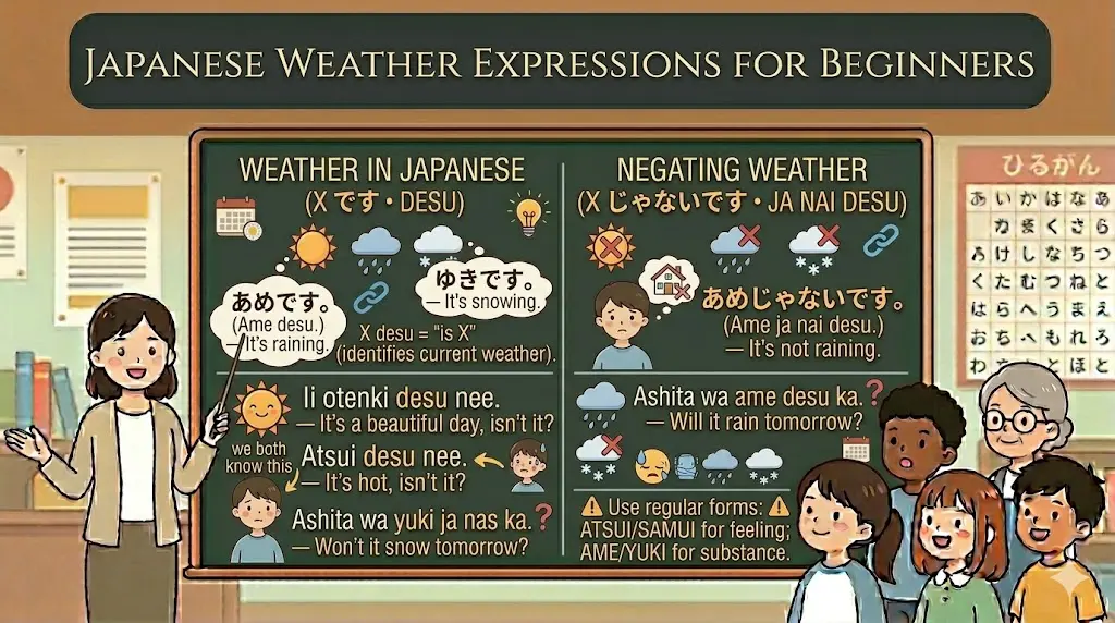 Japanese Weather Expressions for Beginners