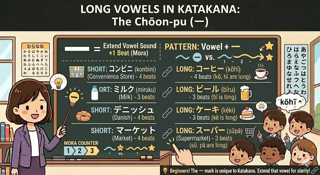 Finally Understand Katakana: The Beginner's Complete Guide to Reading & Writing Long Vowels in Katakana