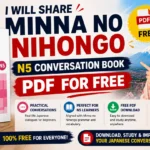 Minna no Nihongo N5 Conversation Book PDF