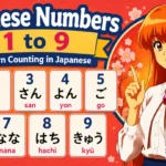 Japanese Numbers 1 to 9 | Learn Counting in Japanese
