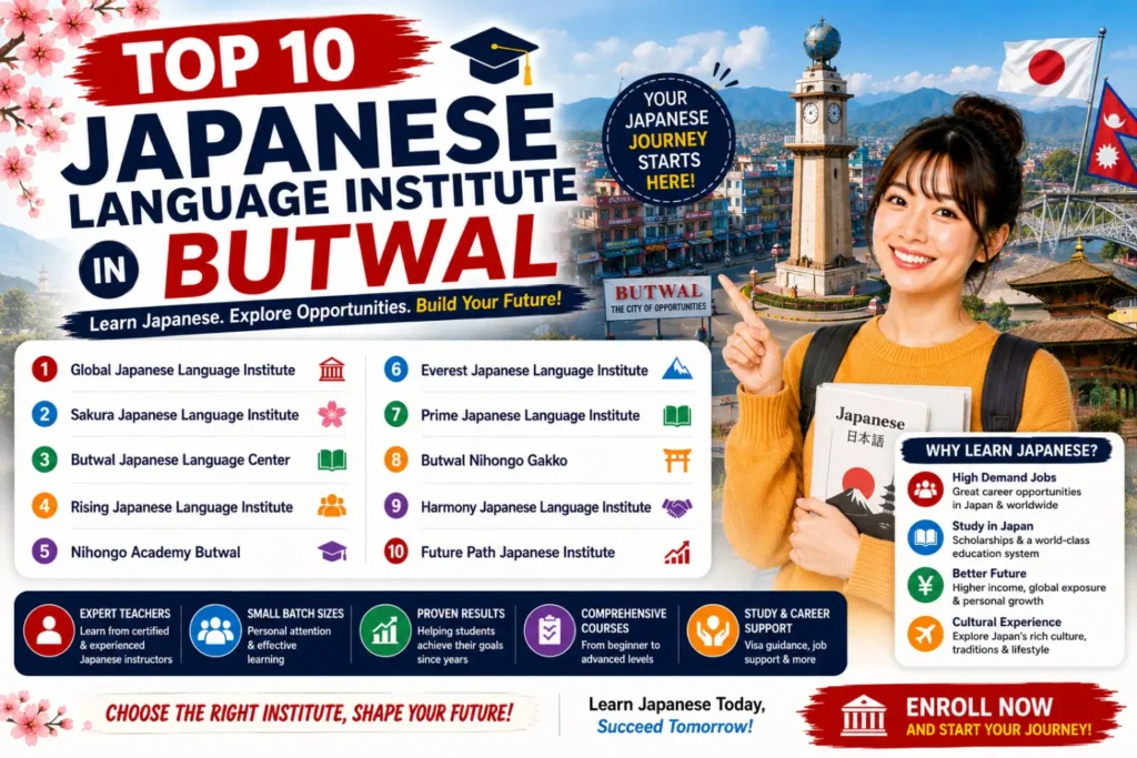 Japanese Language Institute in Butwal