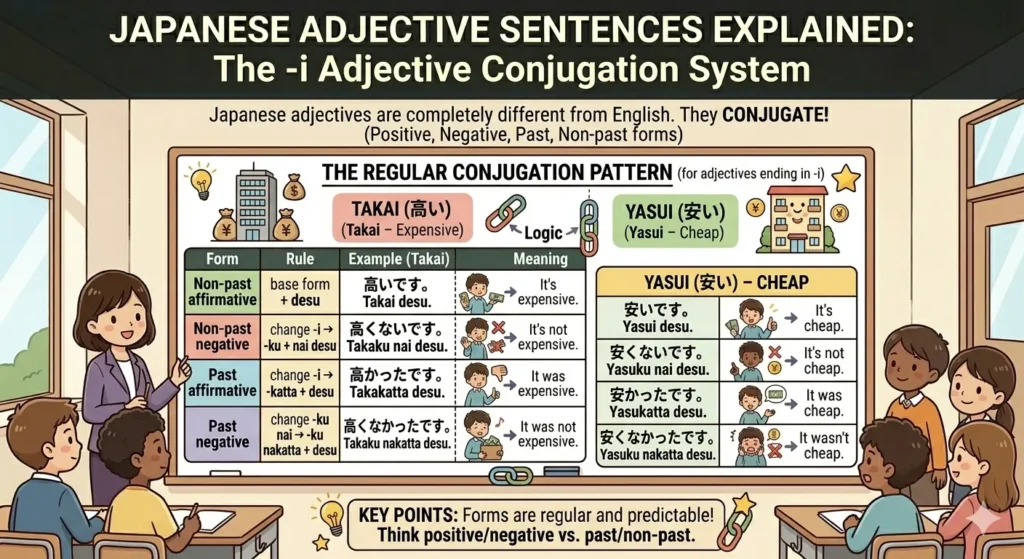 Japanese Adjective Sentences