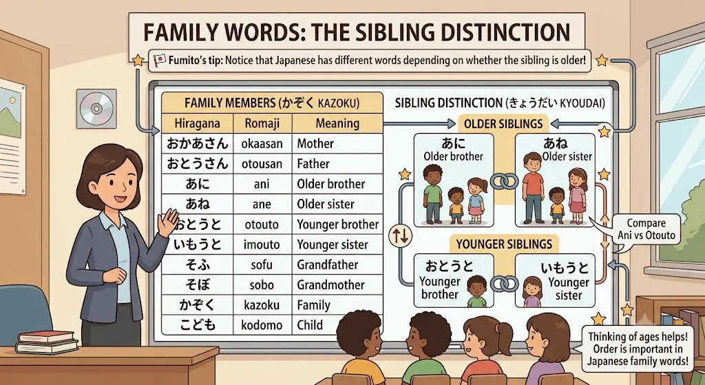 100 Essential Hiragana Words Every Beginner Should Know (With Meanings) Family Words