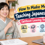 How to Make Money Teaching Japanese Online (Without Leaving Your Home)
