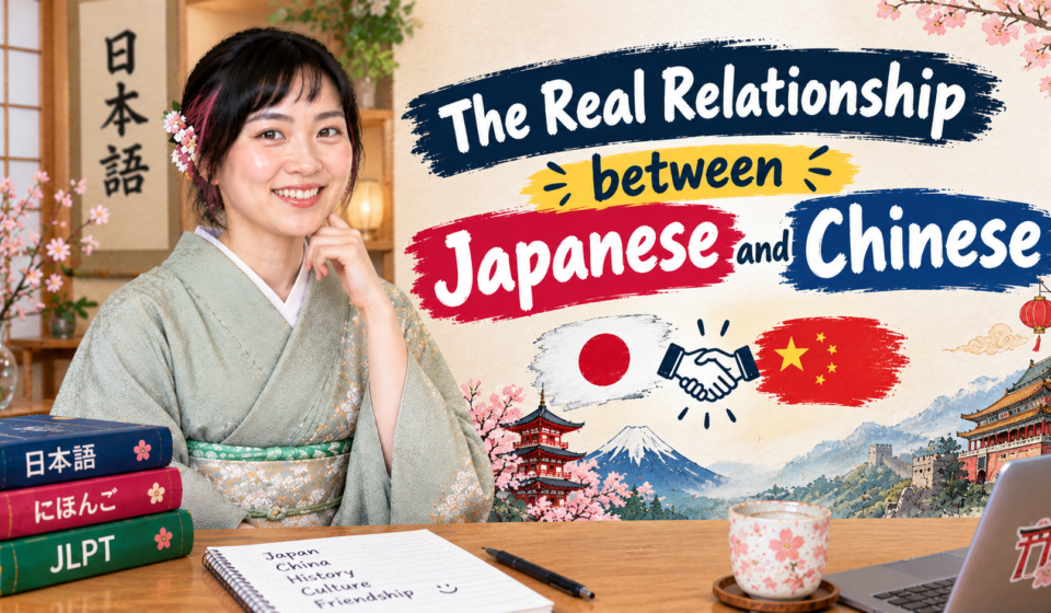 The Real Relationship between Japanese and Chinese The Real Relationship between Japanese and Chinese